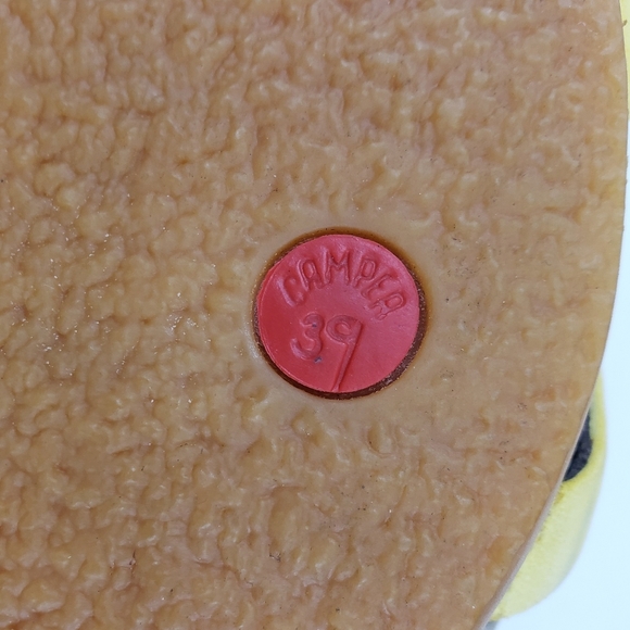 Camper Laura Multicolor Wedge Sandals Size 39 Wooden Wedge Color Block Coastal - Picture 14 of 15